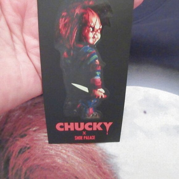 Shoe Palace Chucky Graphic Sweatshirt Size L Killer 2 Side Horror Goth Halloween - Picture 7 of 13